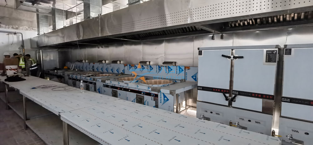 京廣協同創新中心大型食堂廚房設備