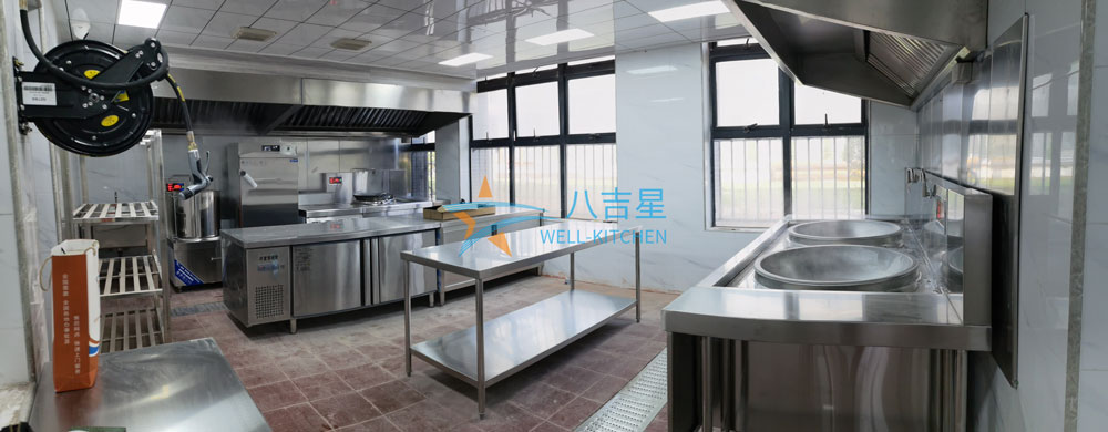 中山百盛生物科技食堂廚房工程烹飪區